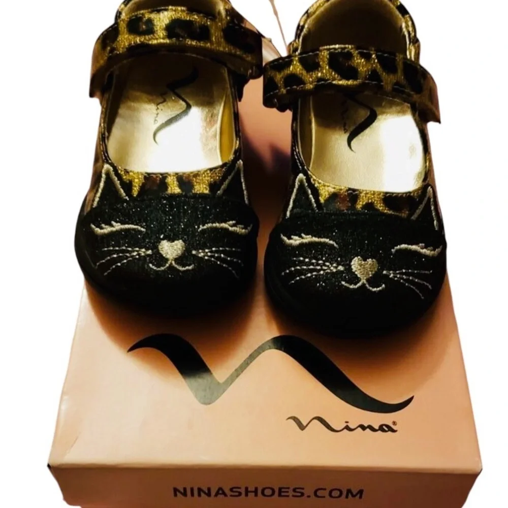Nina Leopard Kitty Maryjanes